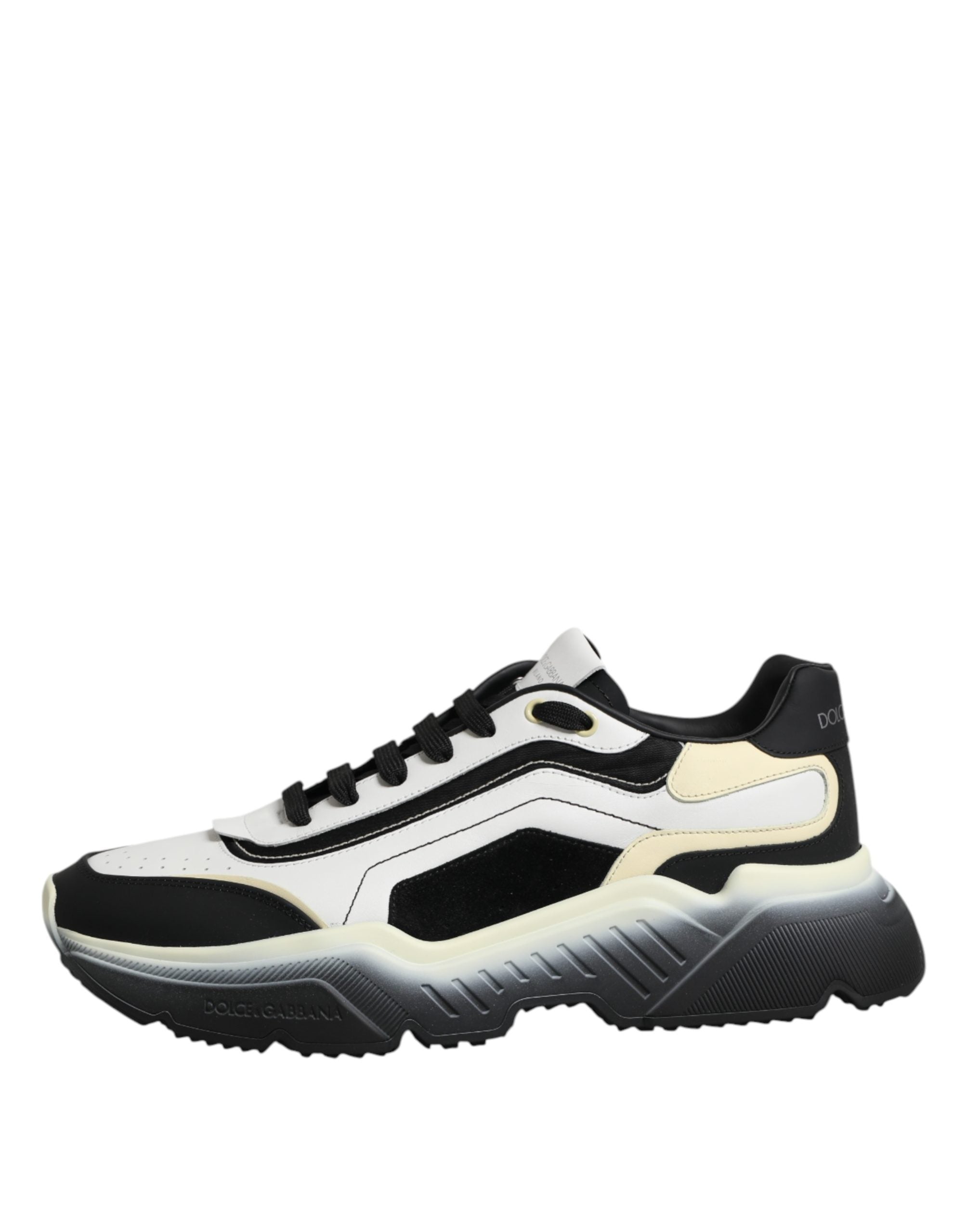 White Black Daymaster Two Tone Sneaker Shoes