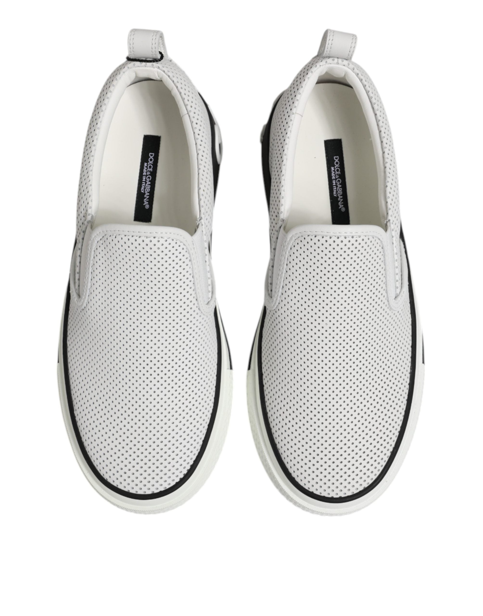 White Perforated Custom 2.Zero Sneakers Shoes