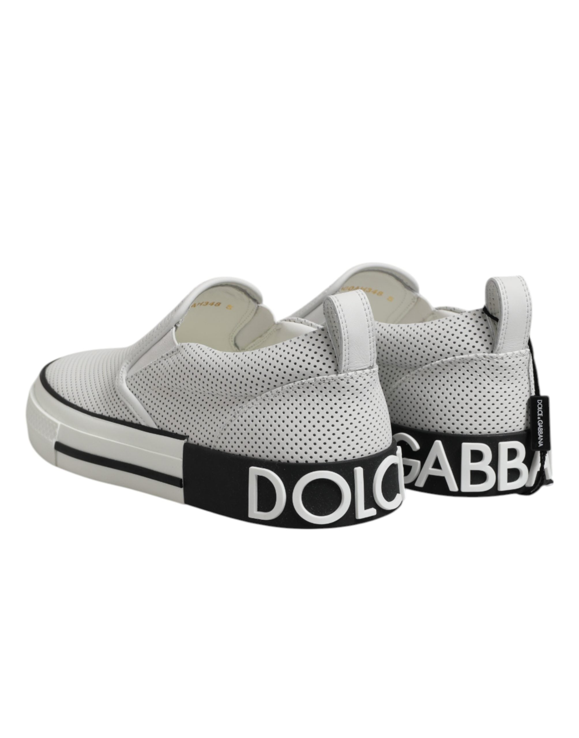 White Perforated Custom 2.Zero Sneakers Shoes