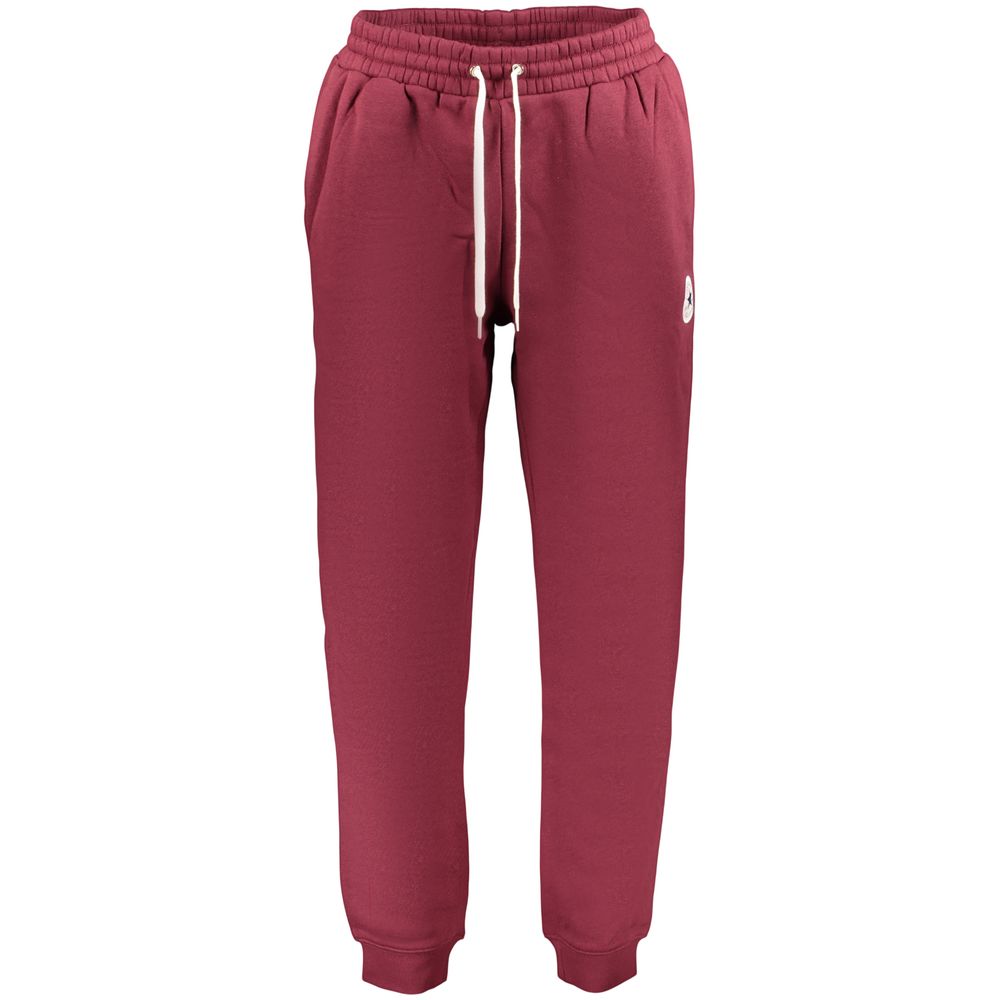 Red Cotton Men's Trouser