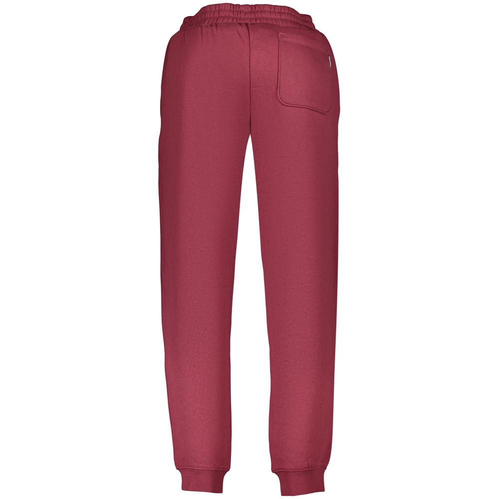 Red Cotton Men's Trouser