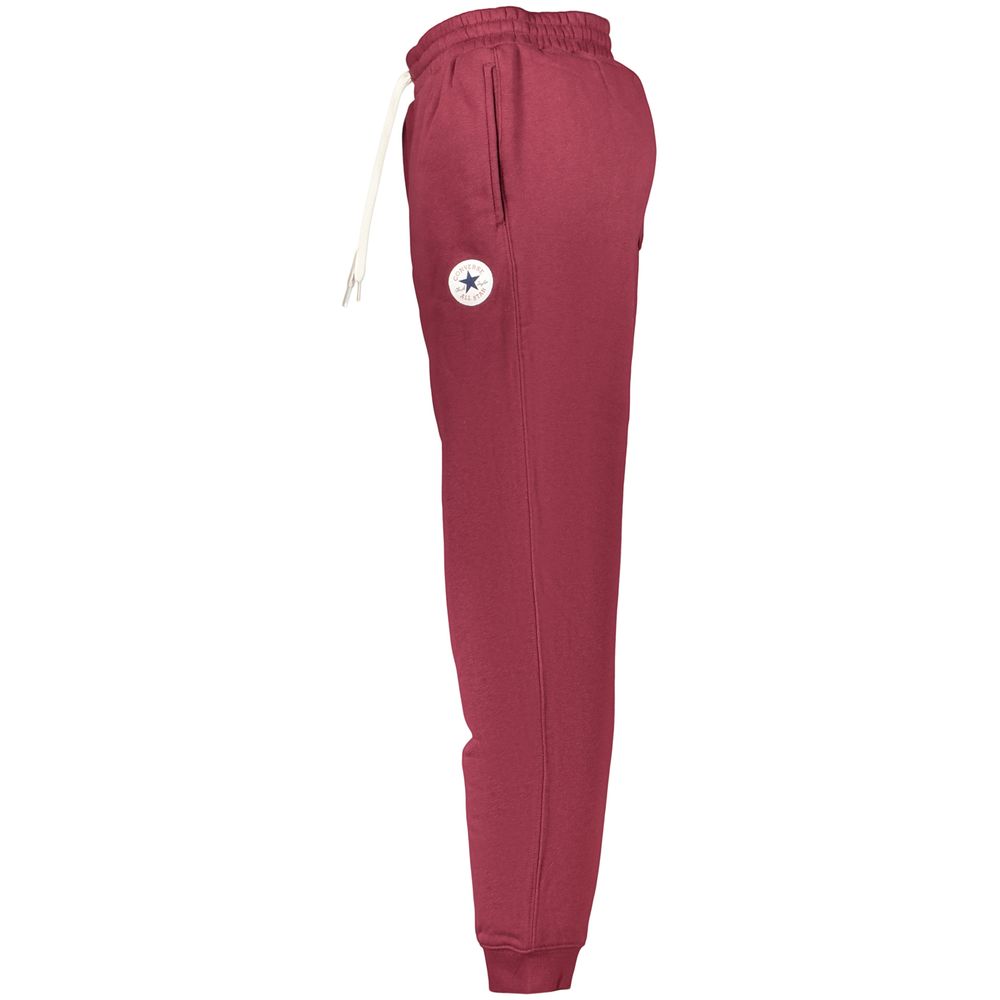 Red Cotton Men's Trouser