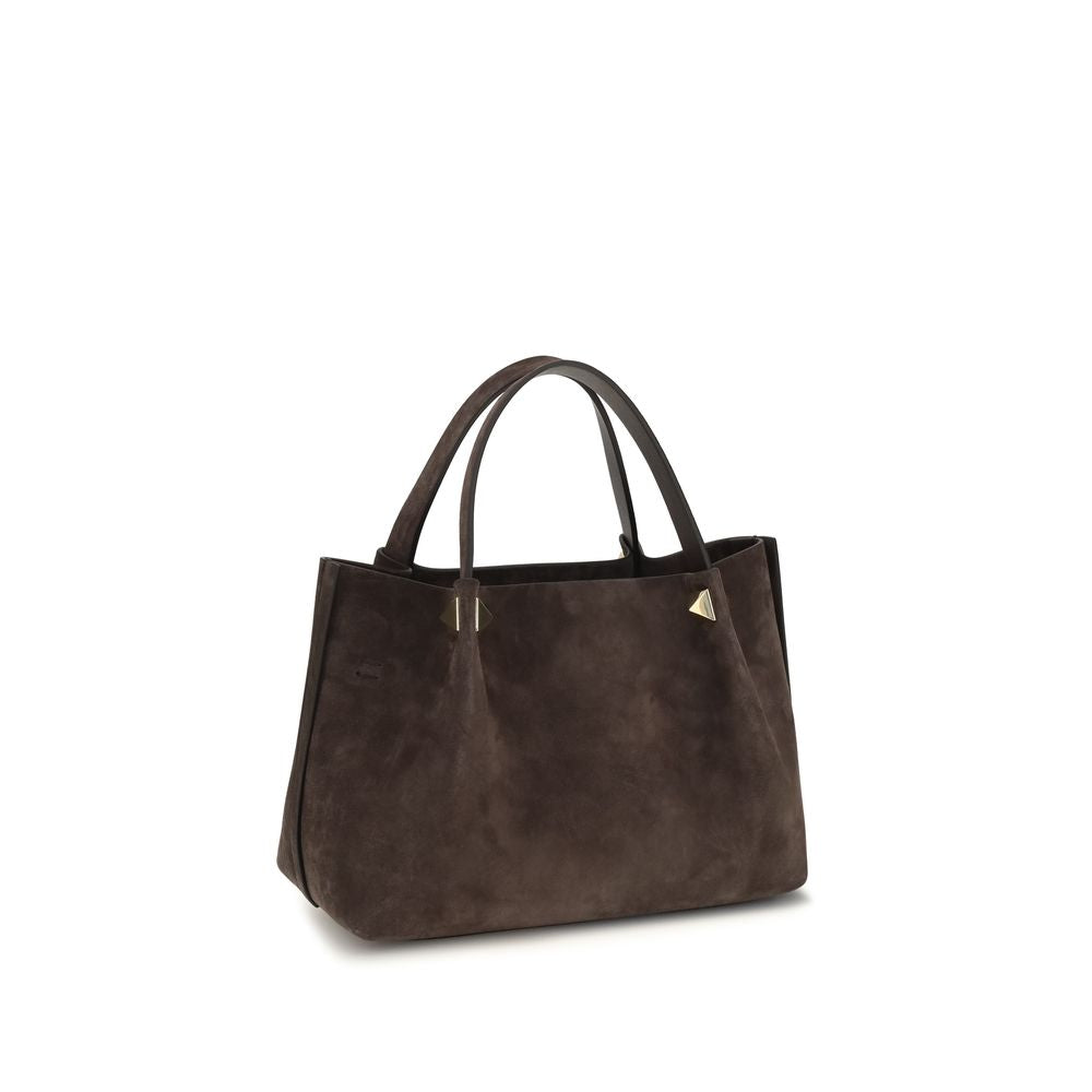 Brown Calf Leather Bos Taurus Handbag