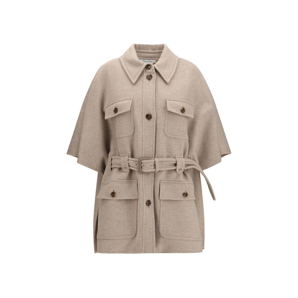 Beige Cashmere Coat