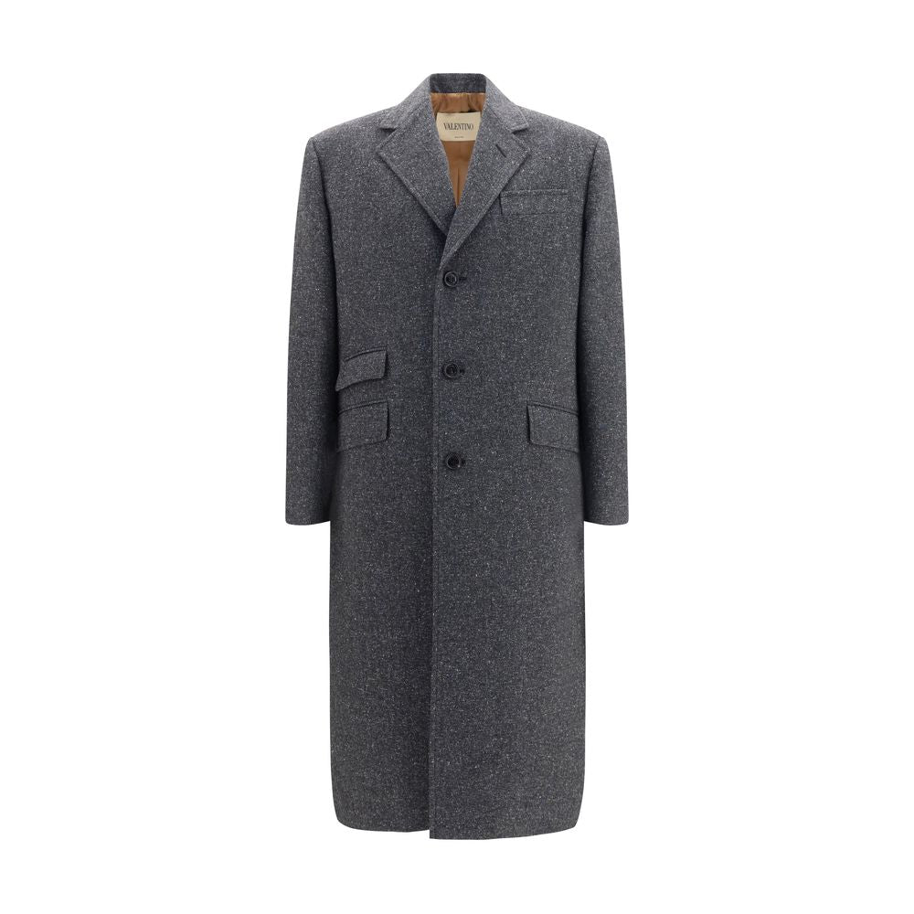 Gray Wool Oves Aries Coat