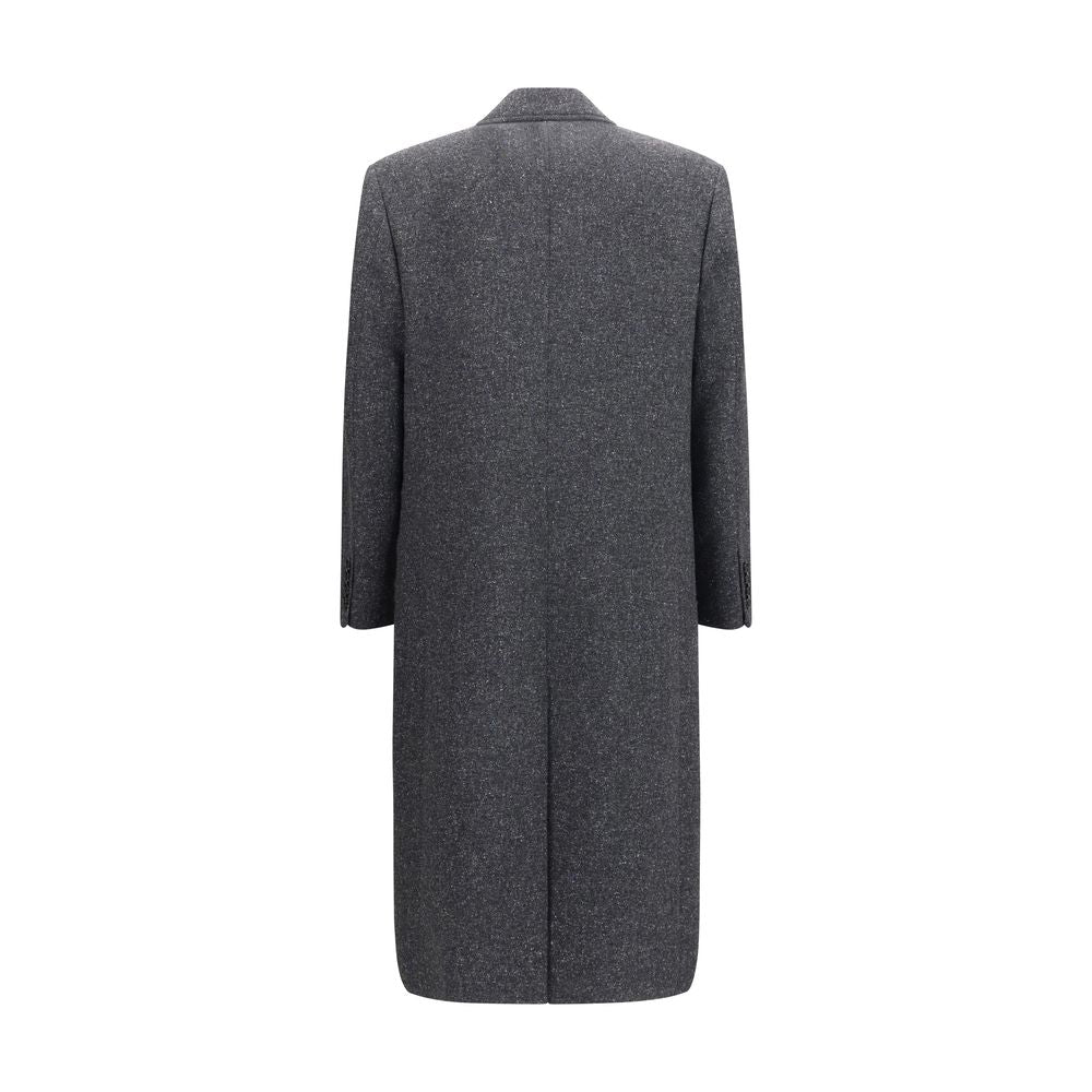 Gray Wool Oves Aries Coat