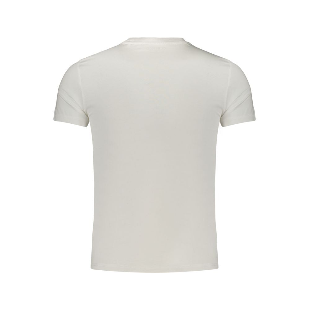 White Cotton Mens TShirt