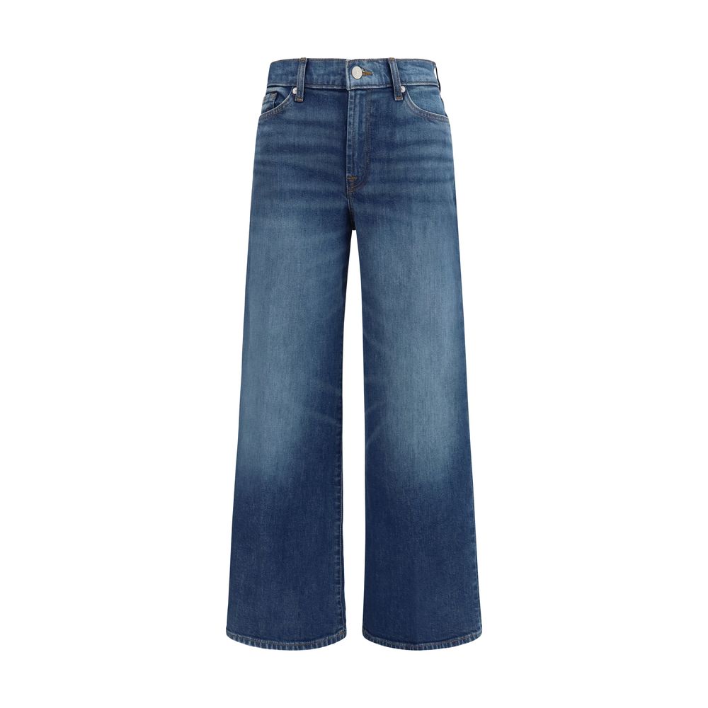Blue Cotton Jeans Denim
