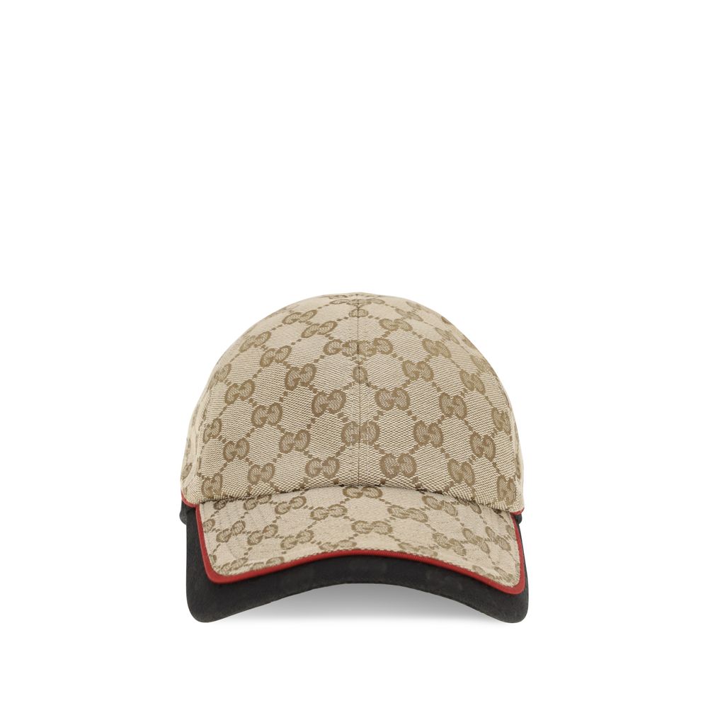 Beige Polyamide Cap (Baseball Hat)