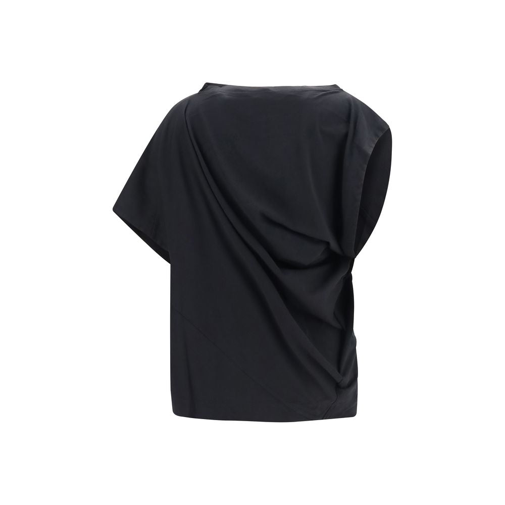 Black Cotton T-Shirt