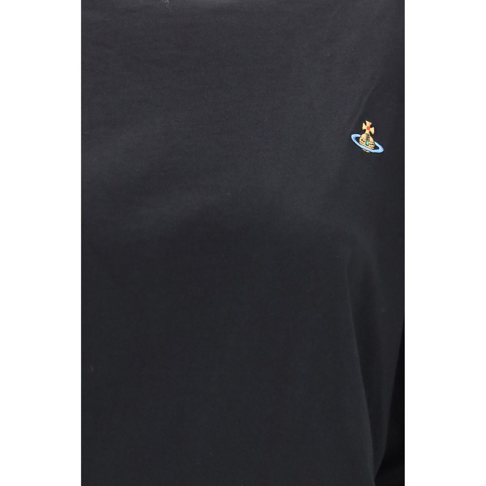 Black Cotton T-Shirt