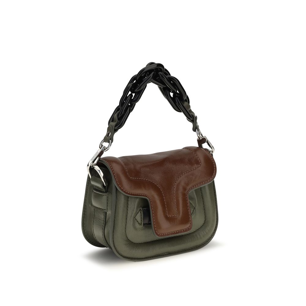 Brown Calf Leather Bos Taurus Handbag