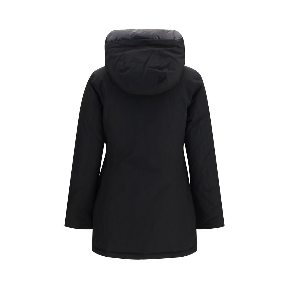 Black Cotton Parka