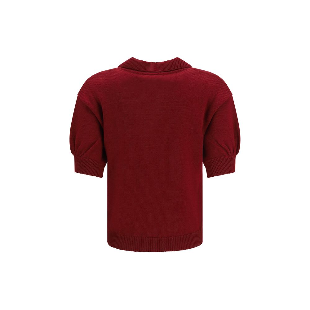 Bordeaux Wool Oves Aries Shortsleeve Shirt