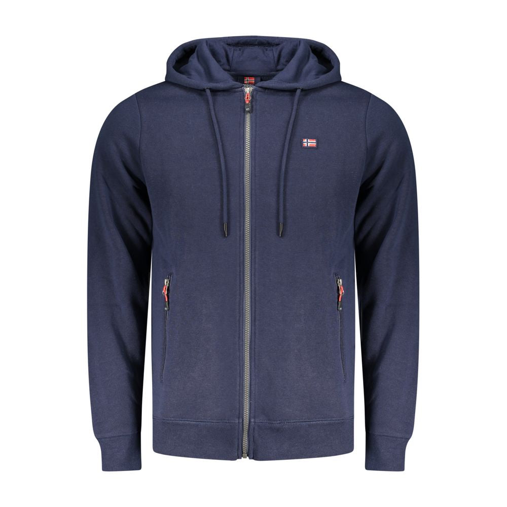 Blu Cotton Men Sweatshirt