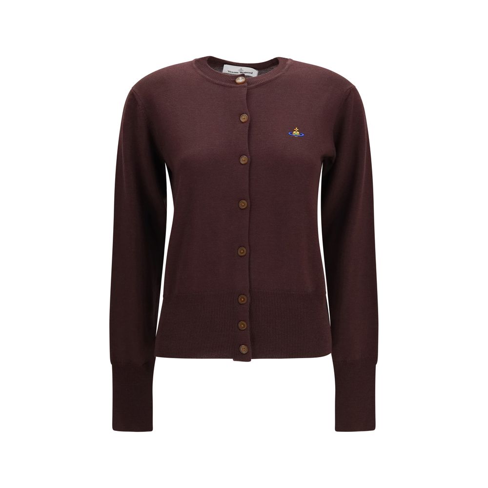 Purple Wool Oves Aries Cardigan