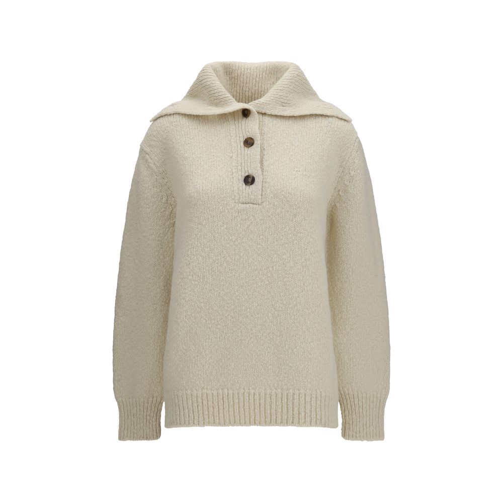 Beige Cashmere Sweatshirt
