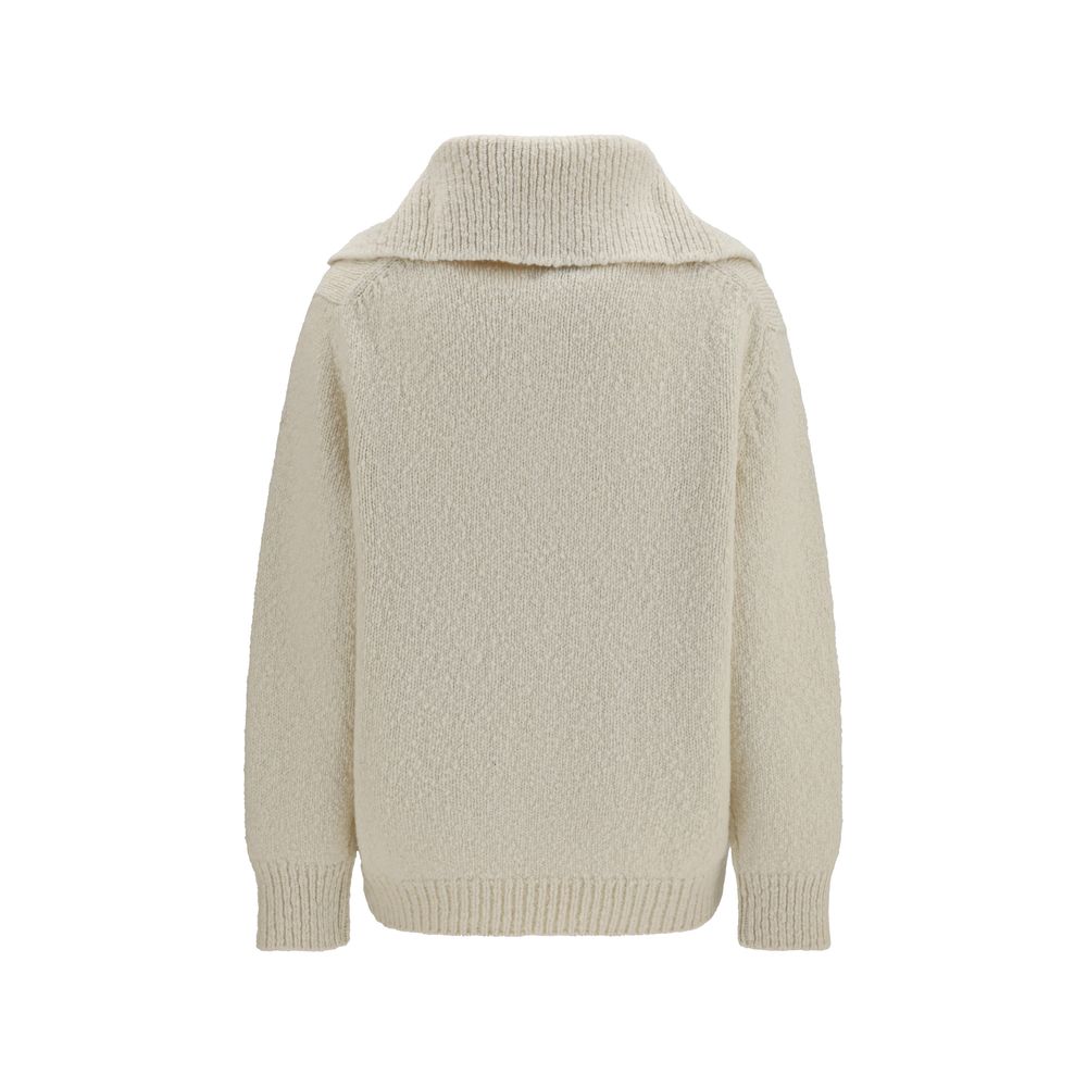 Beige Cashmere Sweatshirt