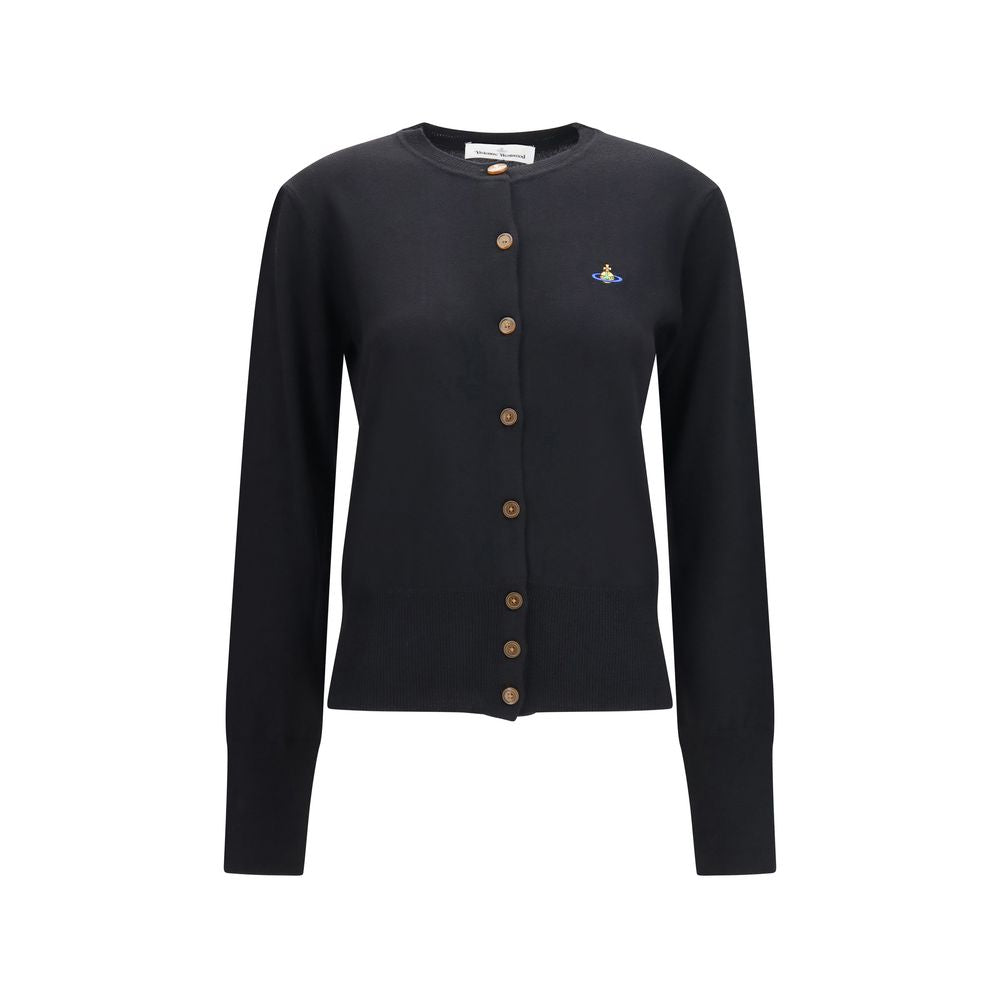 Black Wool Oves Aries Cardigan