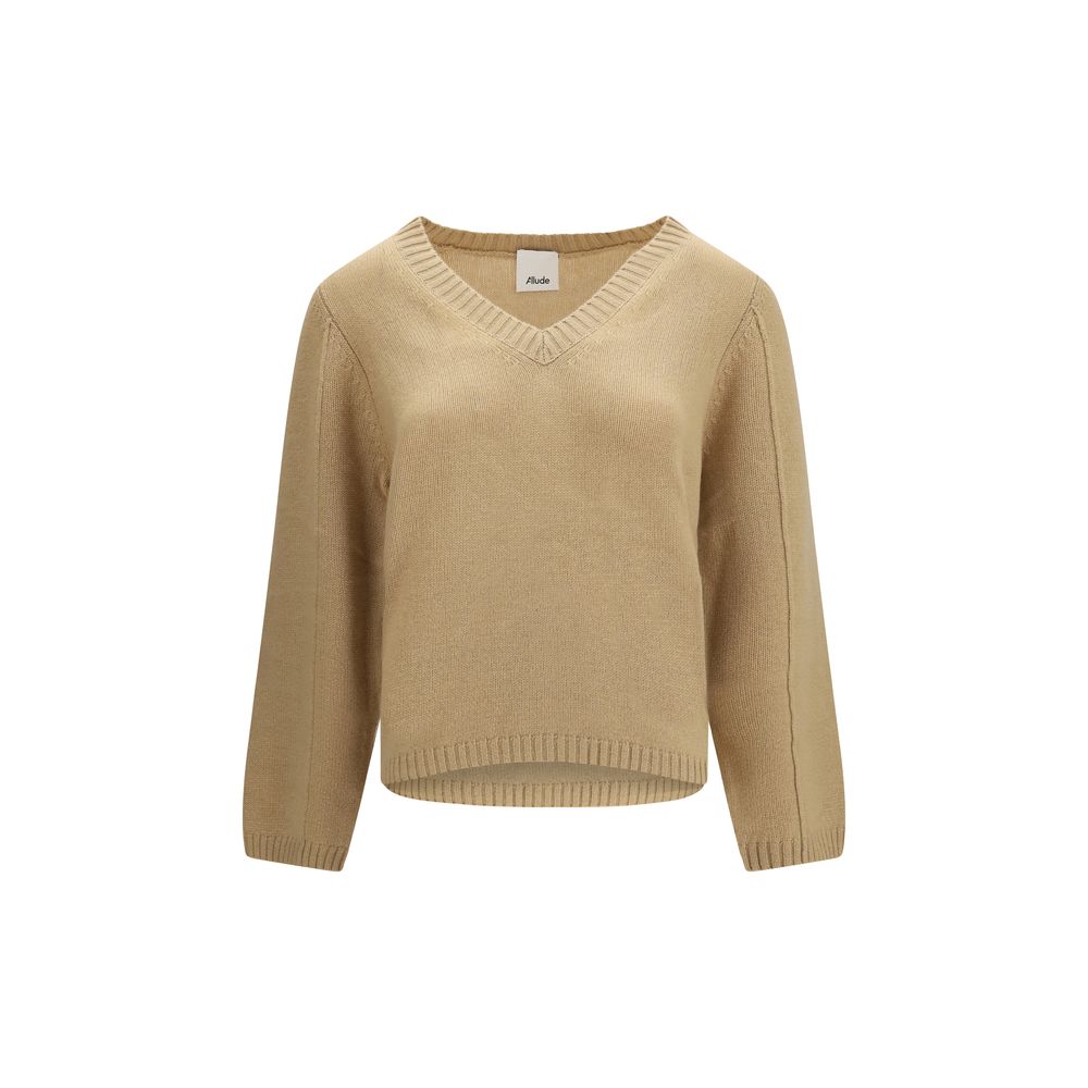 Beige Cashmere Sweater
