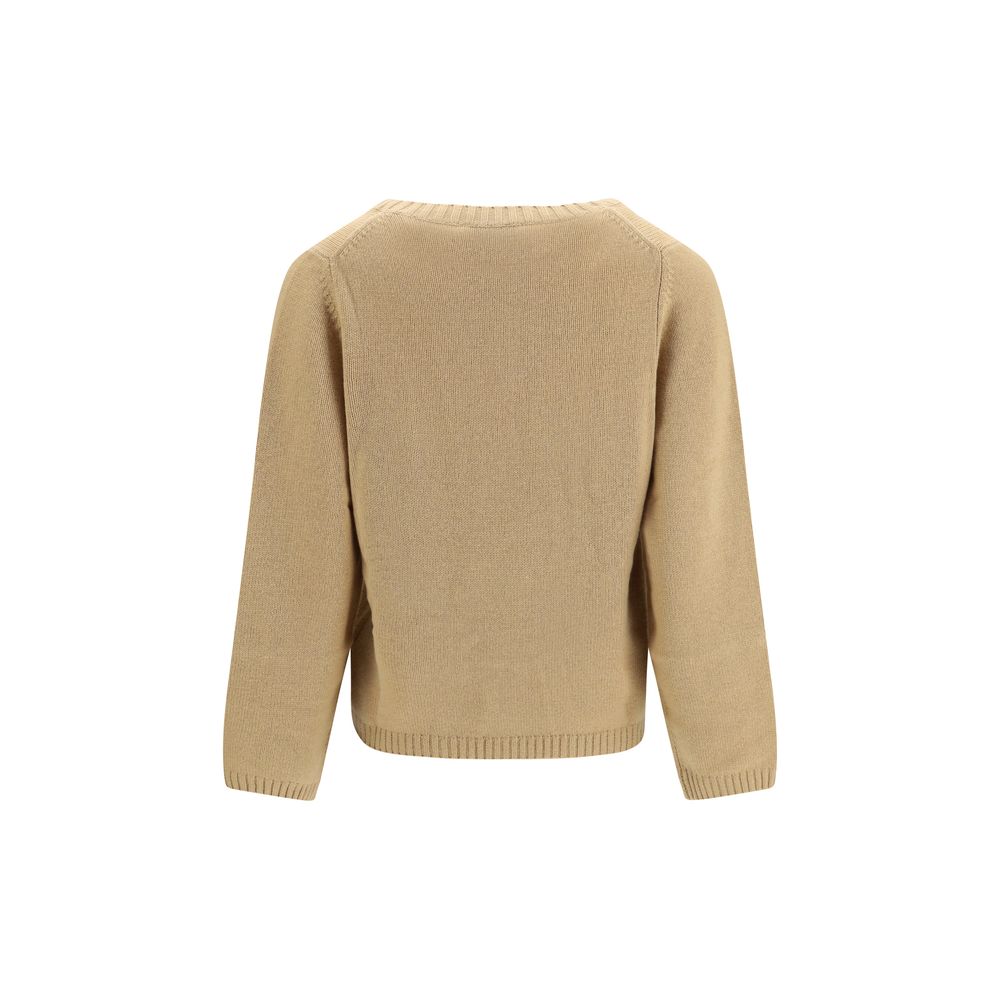Beige Cashmere Sweater