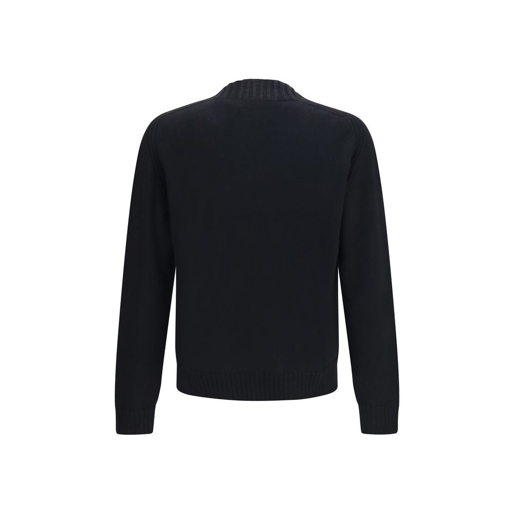 Black Wool Oves Aries Sweatshirt