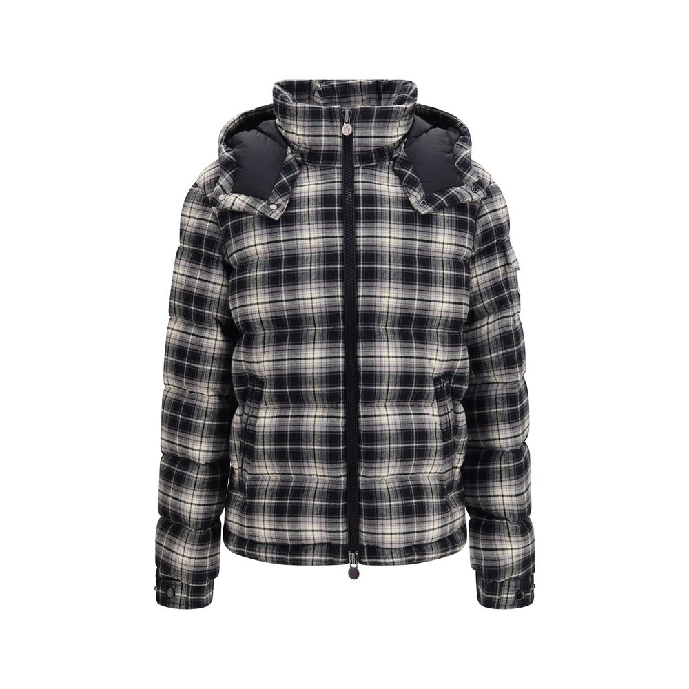 Black Cotton Full-Length Jacket