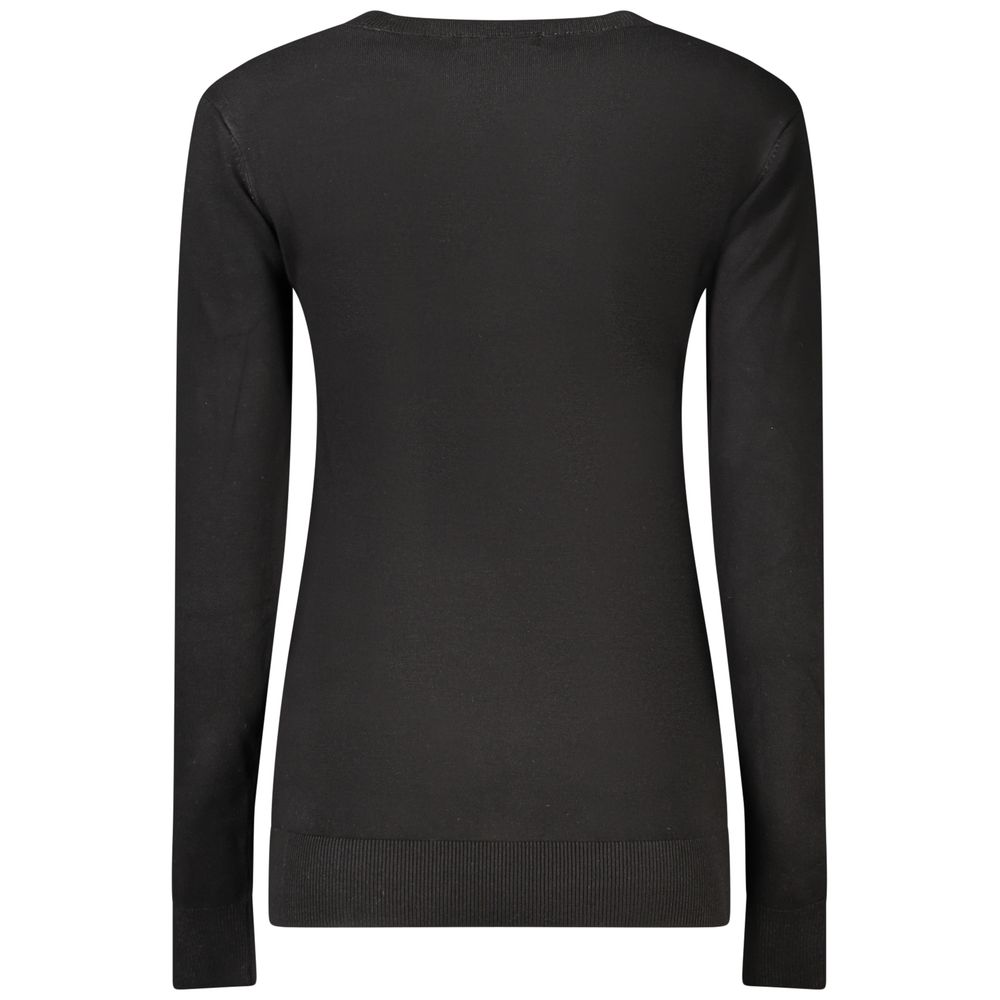 Black Viscose Sweatshirt