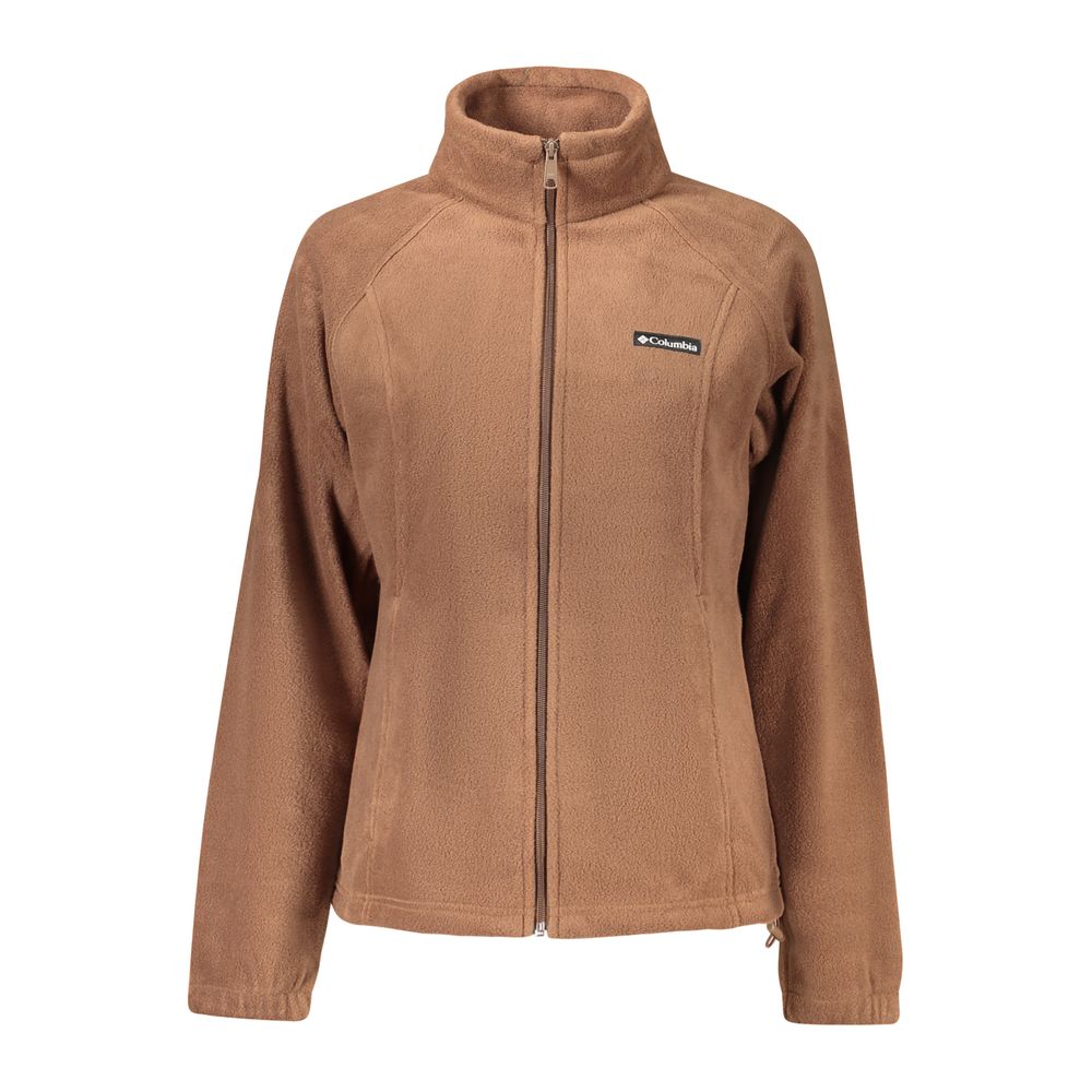 Brown Polyester Women's Sweatshirt