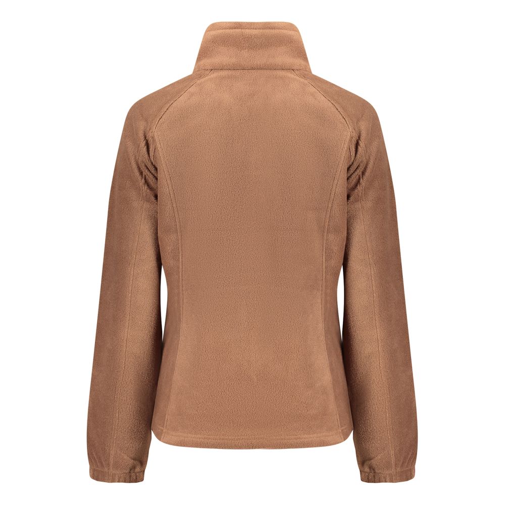 Brown Polyester Women's Sweatshirt
