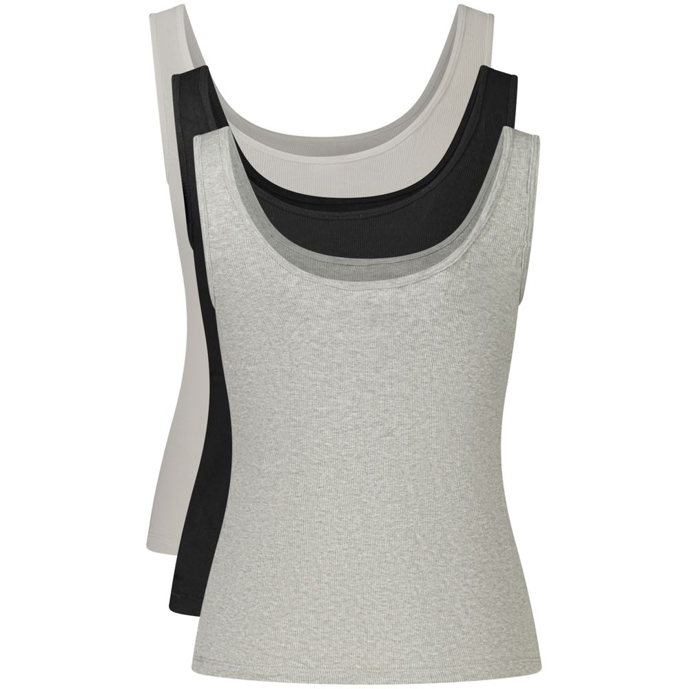Black Cotton Tank Tops
