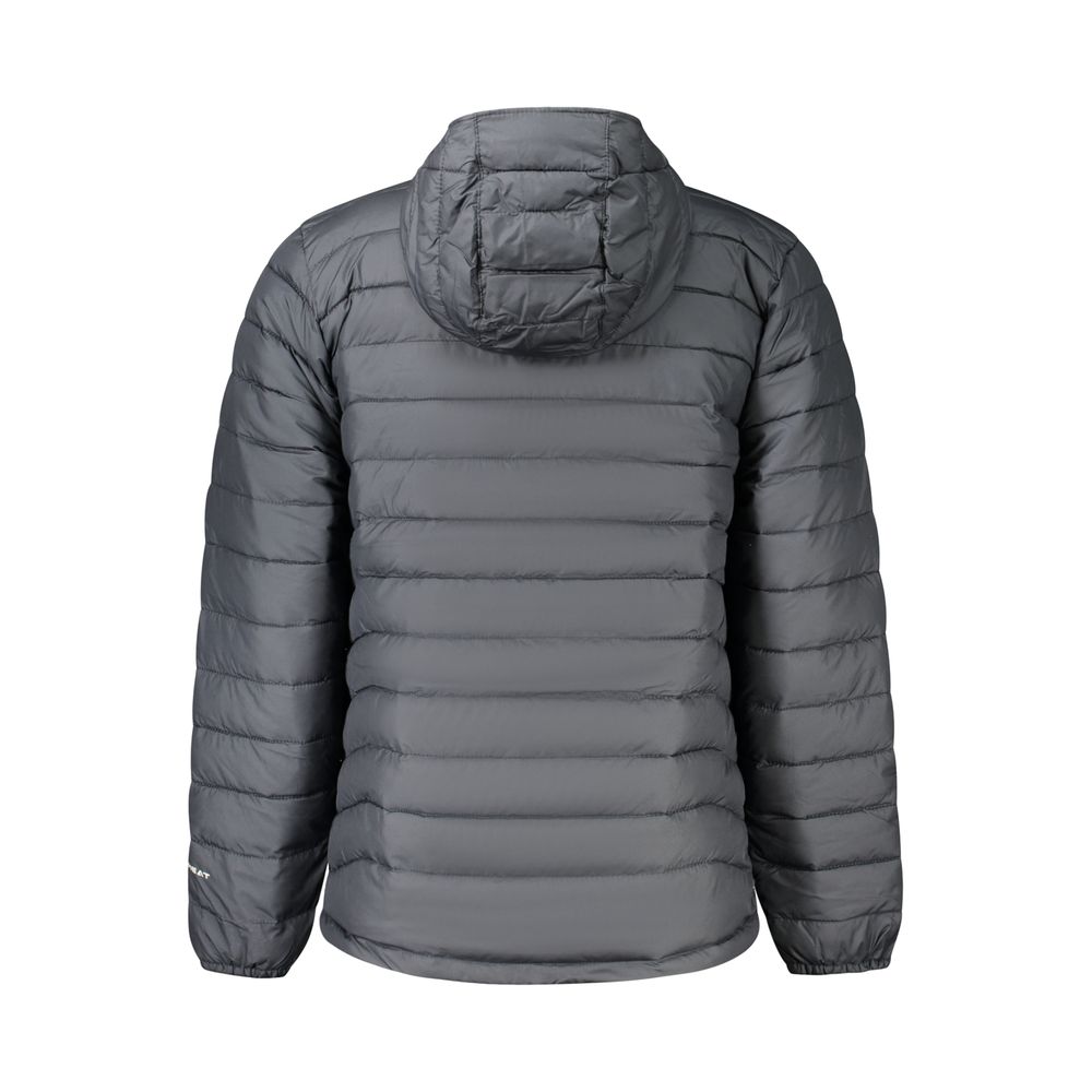 Black Polyester Men's Jacket