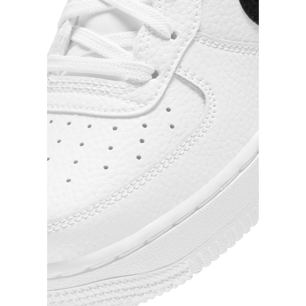 White Leather Low Top Sneakers
