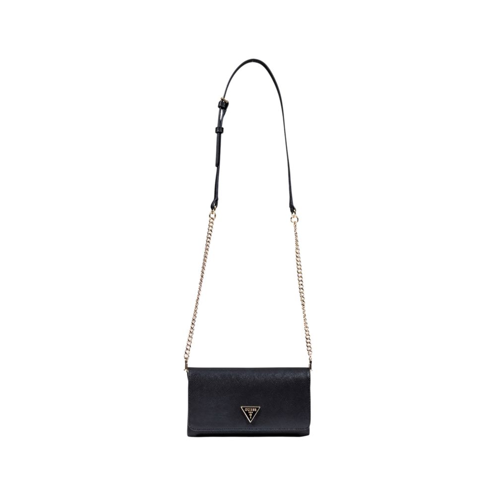 Black Polyethylene Clutch Bag