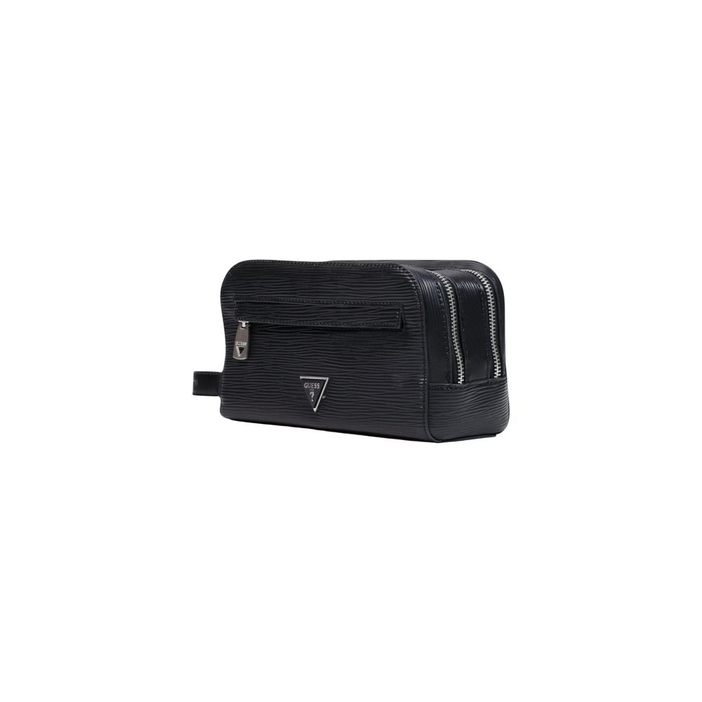 Black Polyethylene Clutch Bag