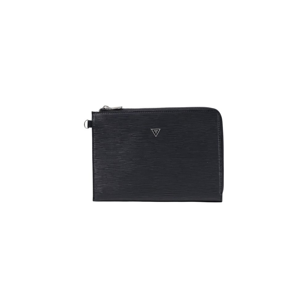 Black Polyethylene Clutch Bag