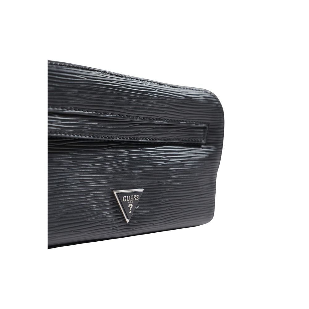 Black Polyethylene Clutch Bag