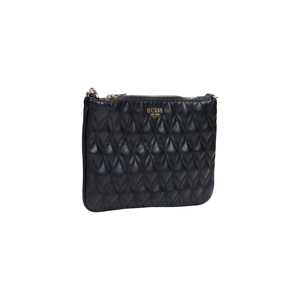 Black Polyethylene Clutch Bag