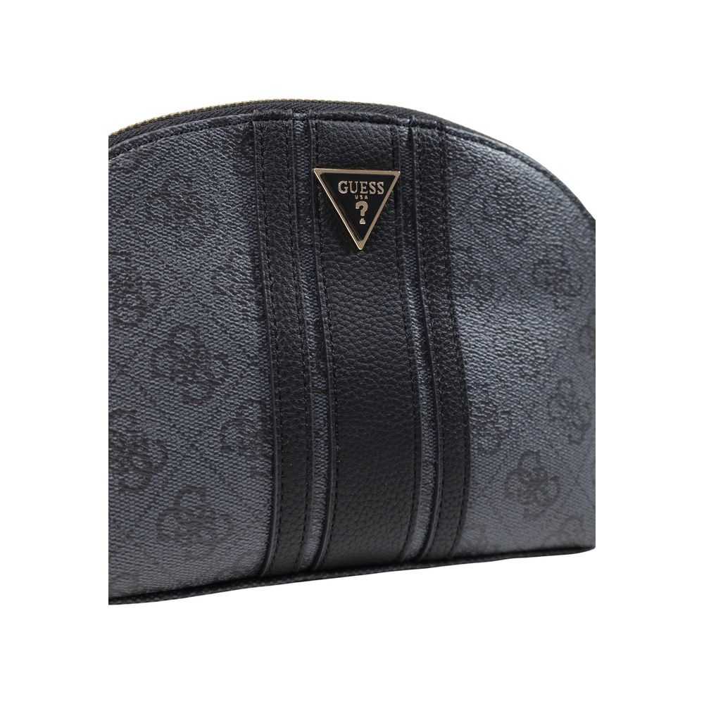 Gray Polyethylene Clutch Bag