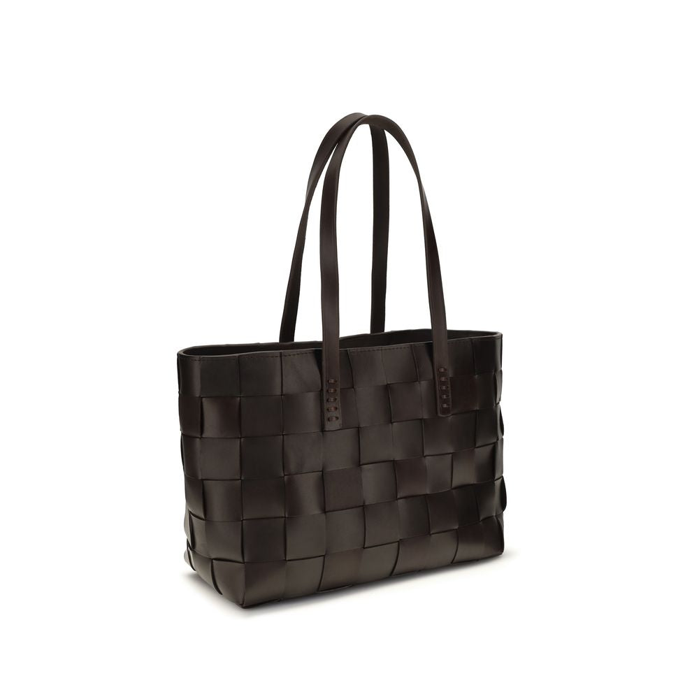 Brown Calf Leather Bos Taurus Handbag