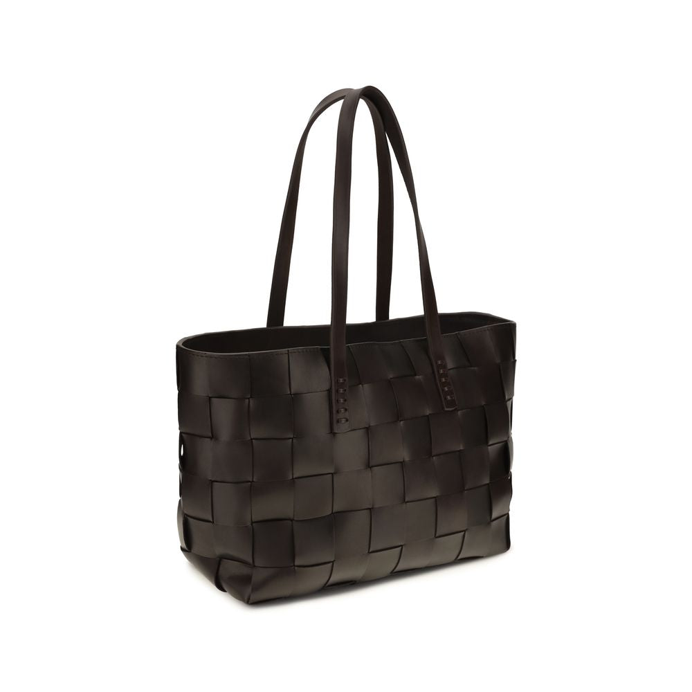 Brown Calf Leather Bos Taurus Handbag