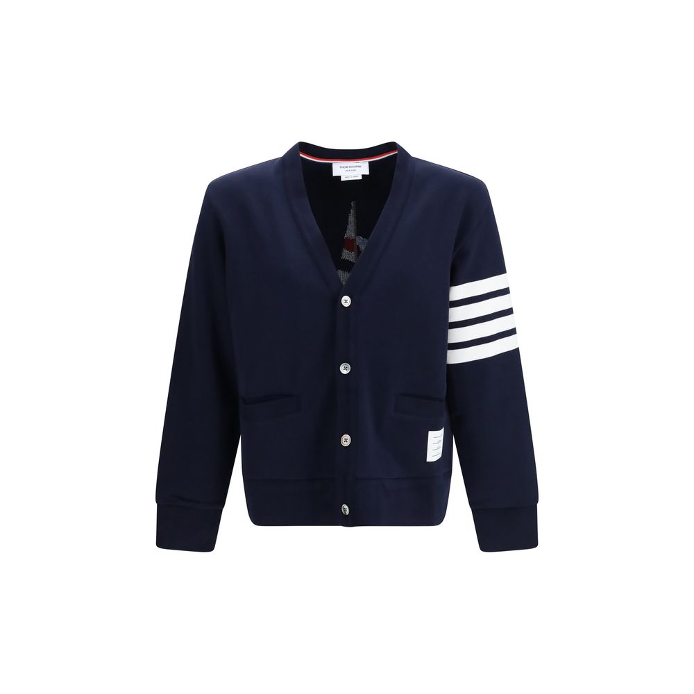 Blue Cotton Cardigan