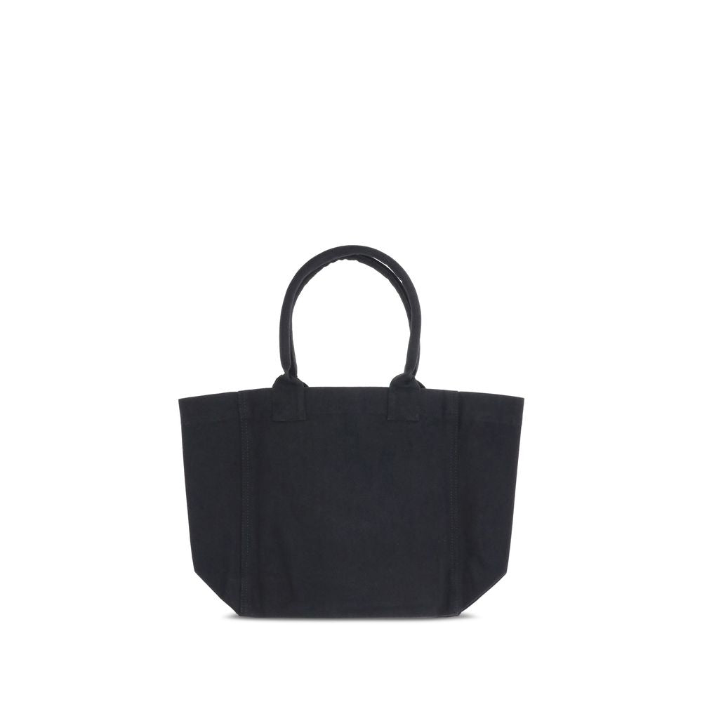 Black Cotton Shoulder Bag
