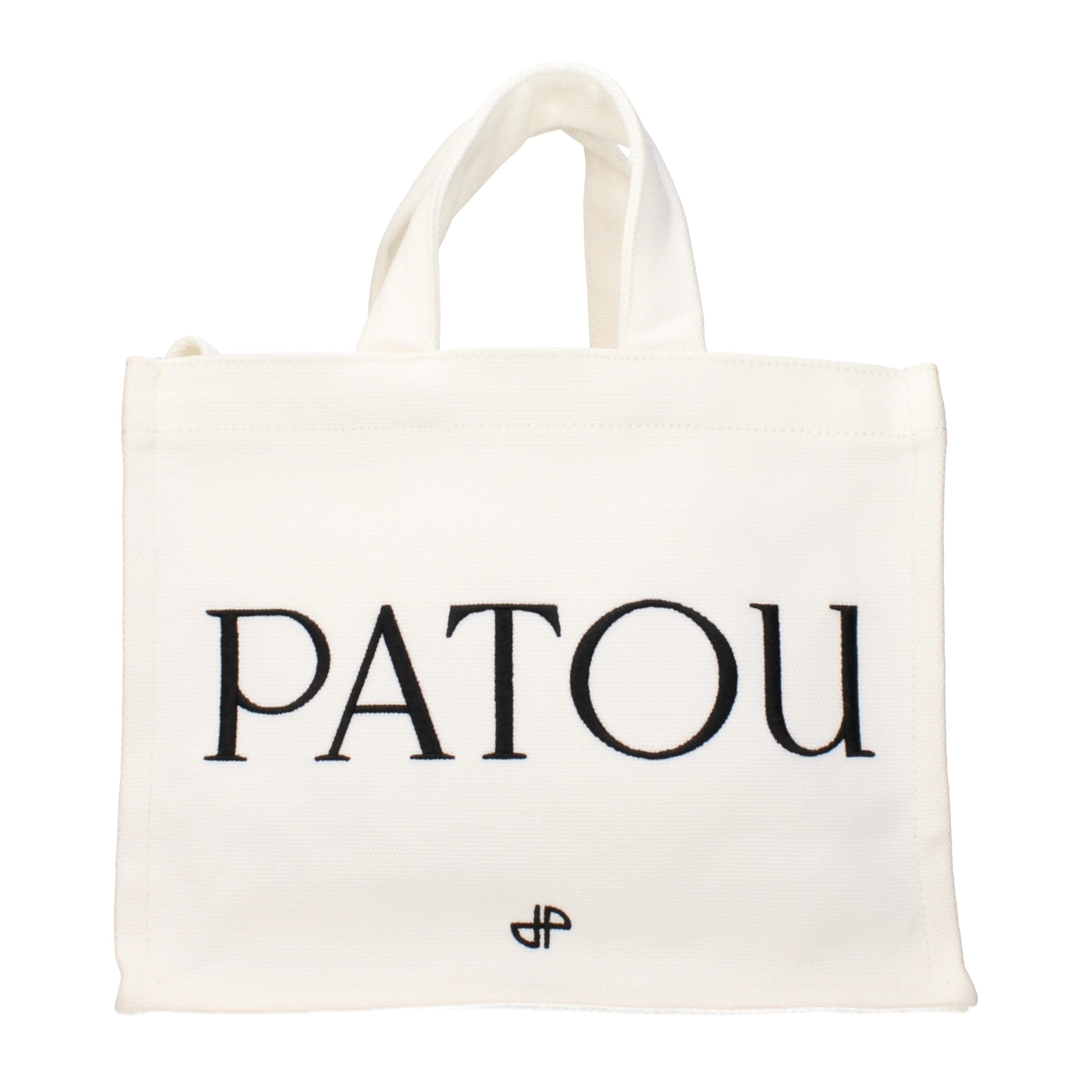 White Fabric Handbag