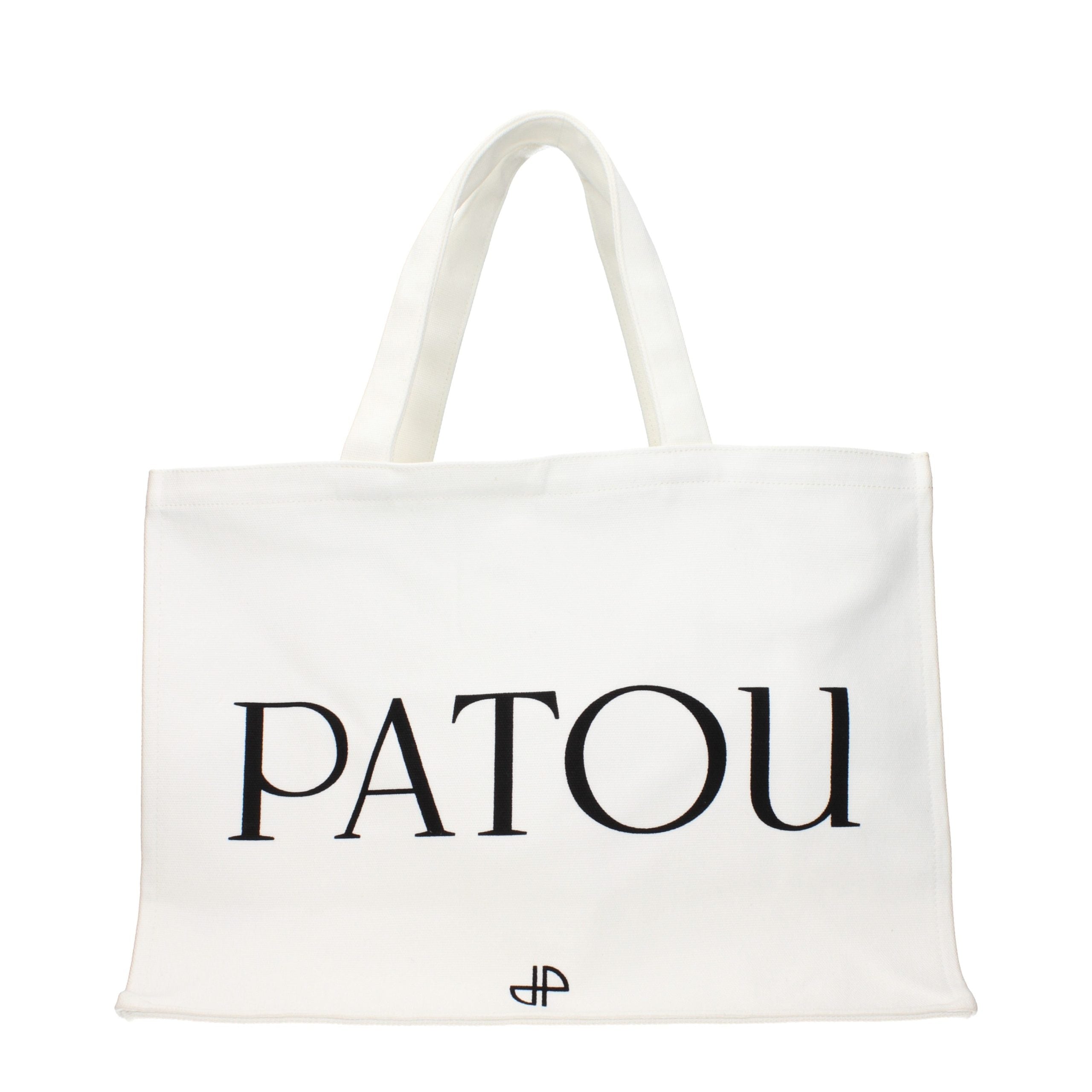 White Fabric Handbag