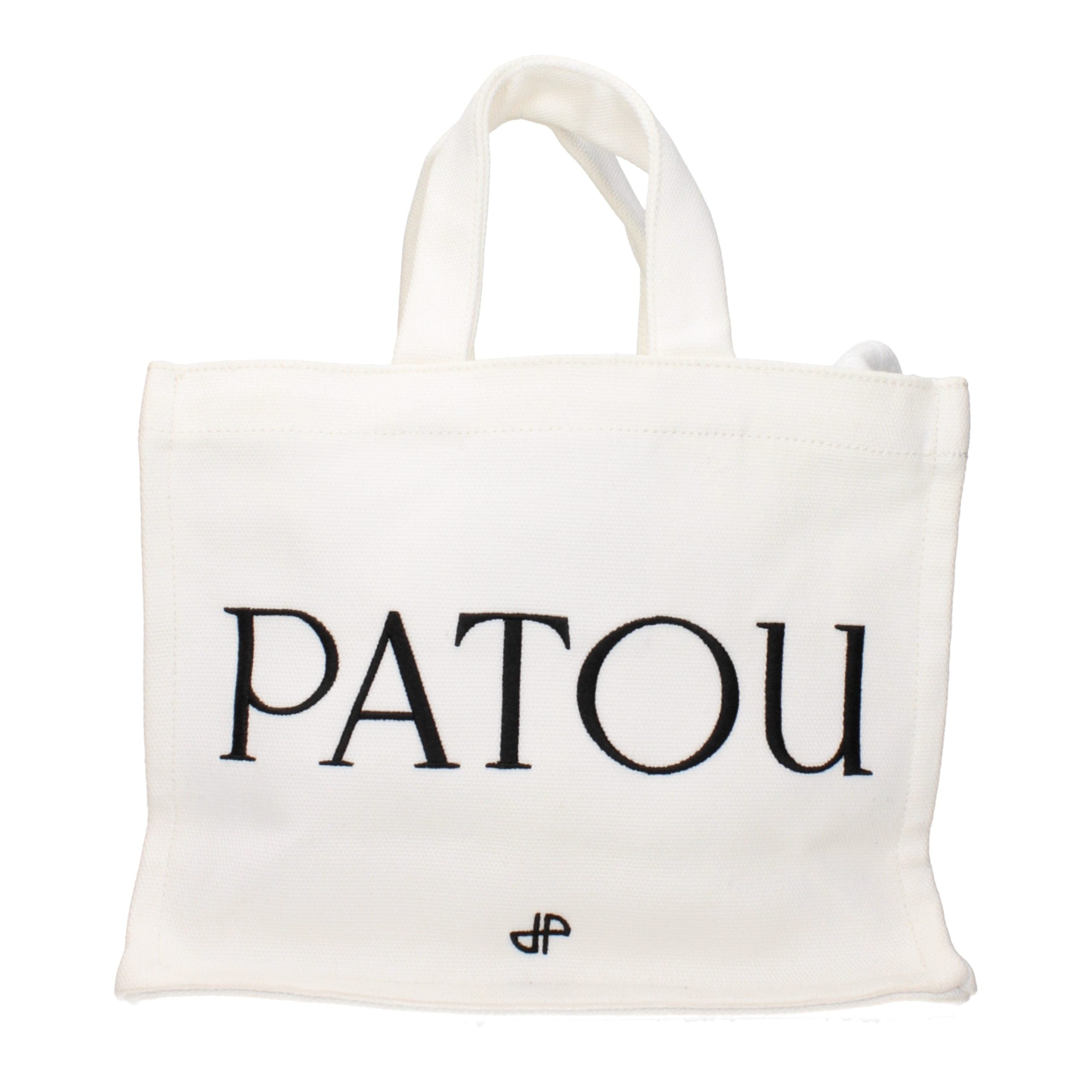 White Fabric Handbag