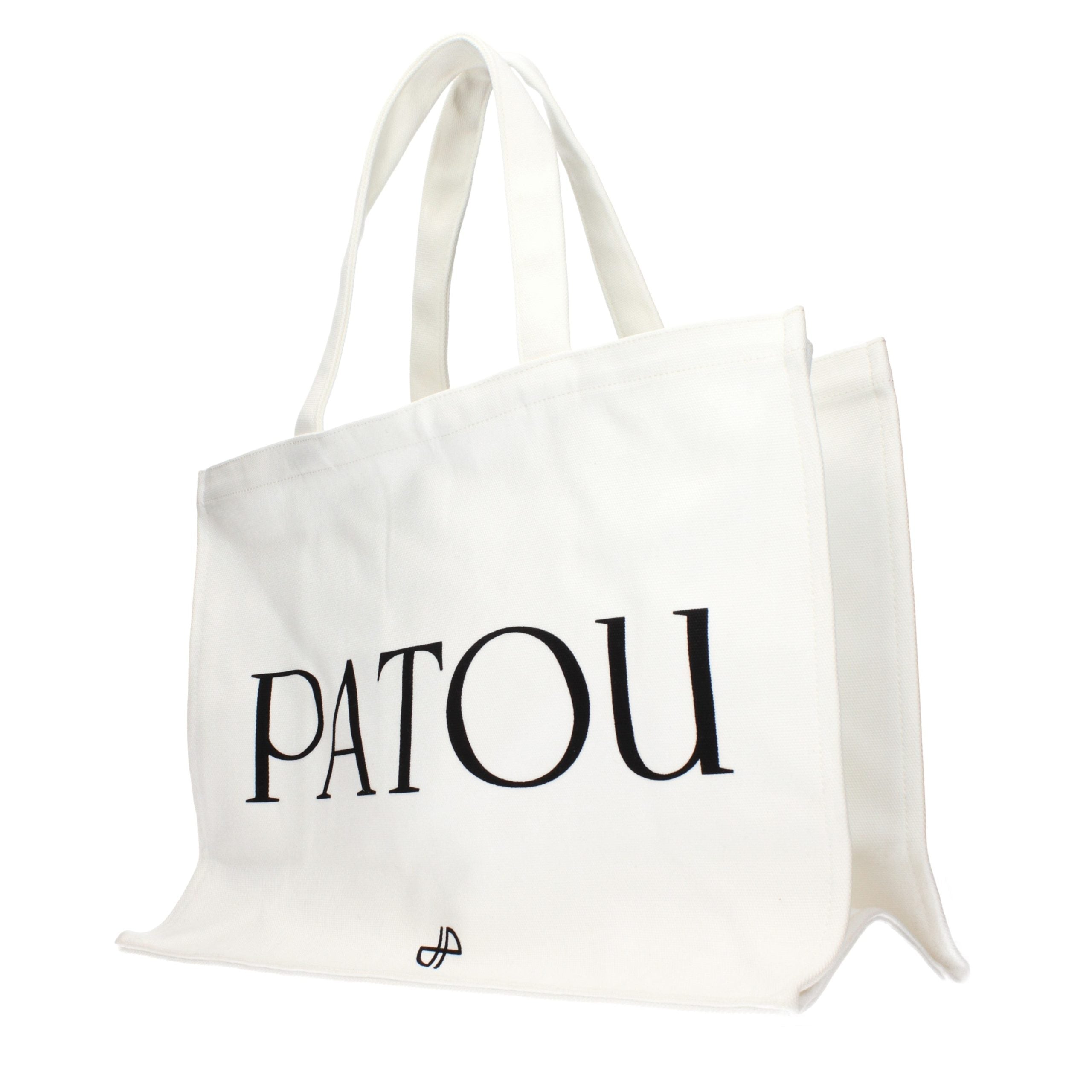 White Fabric Handbag