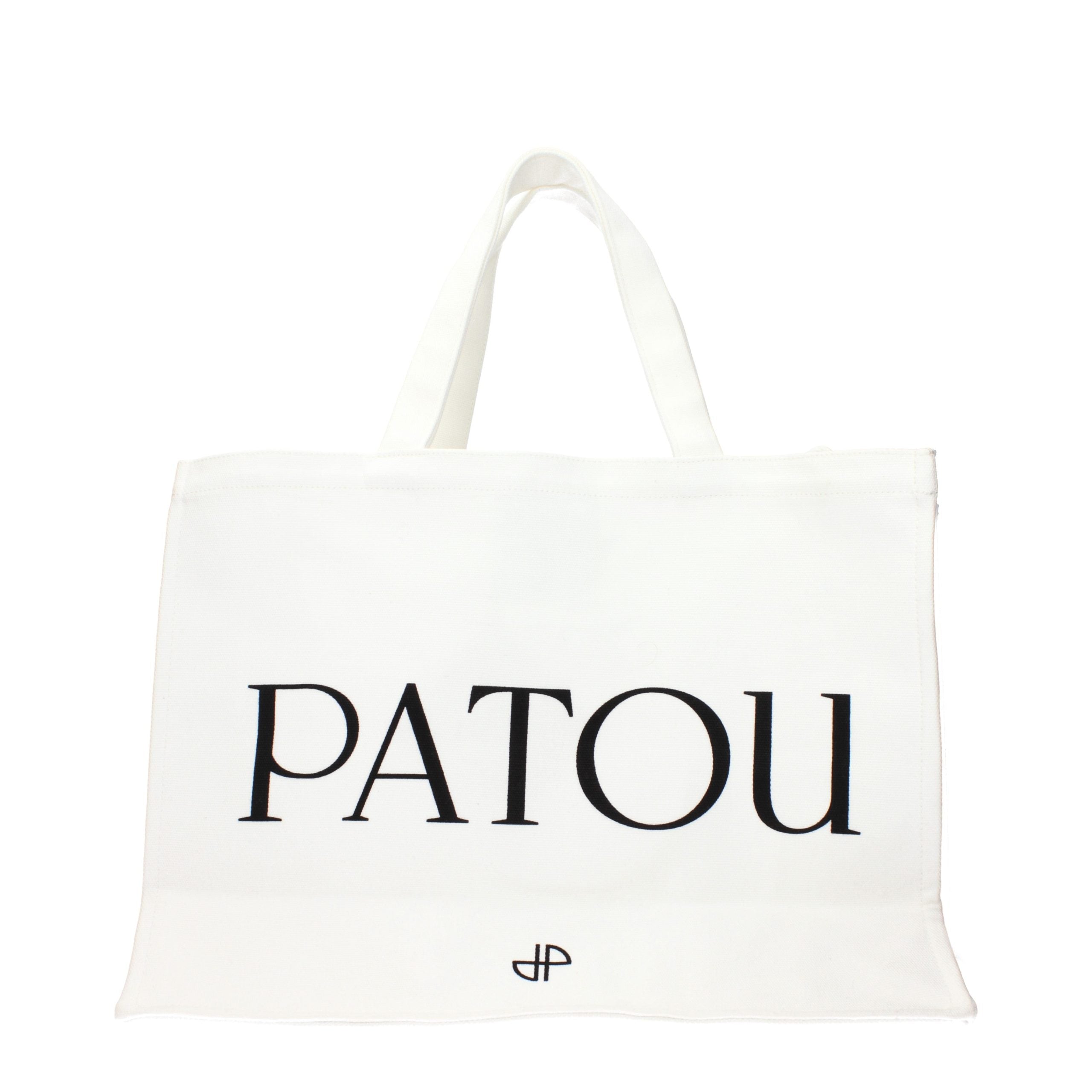 White Fabric Handbag