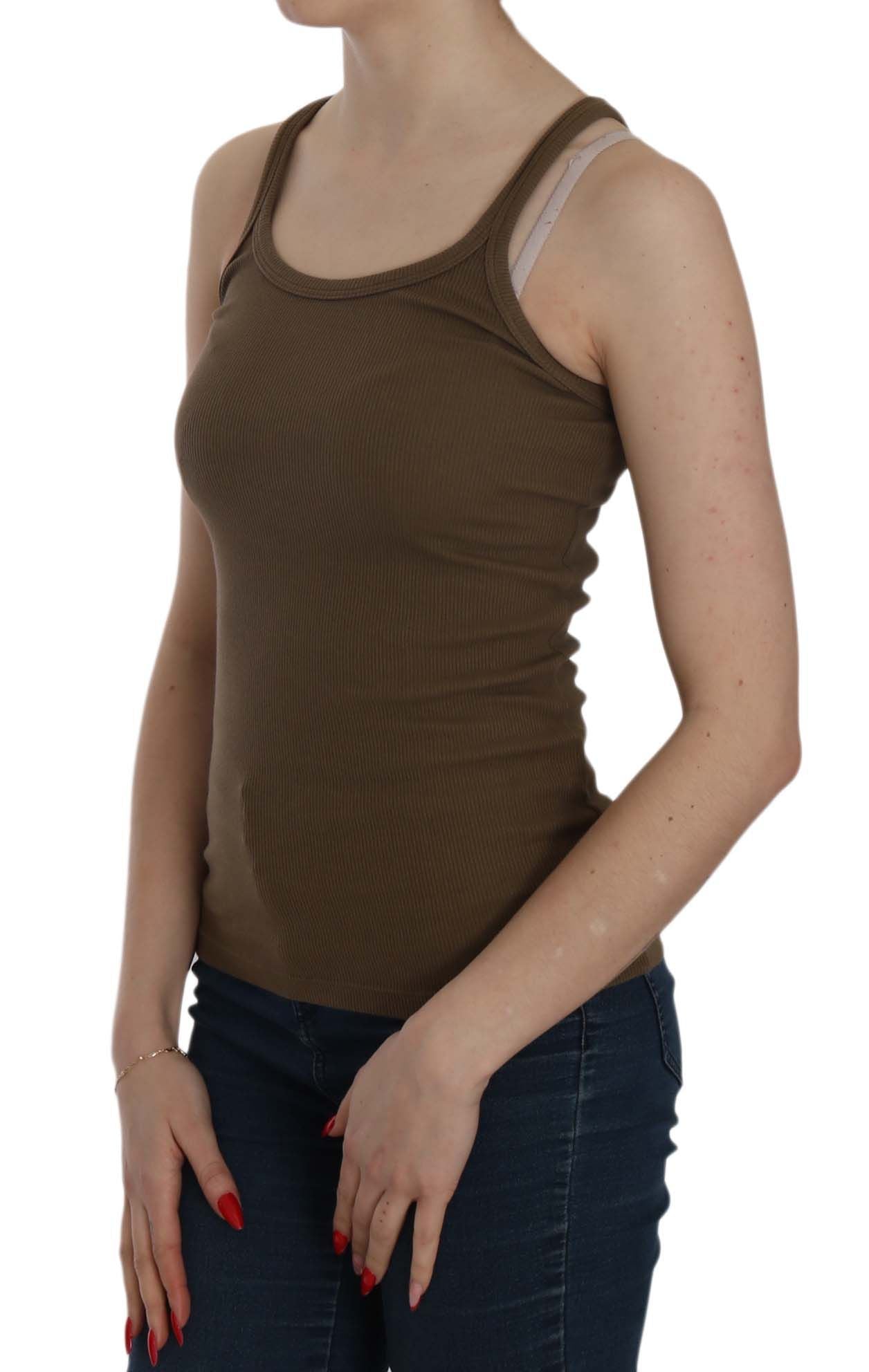 Elegant Sleeveless Spaghetti Strap Blouse - ventzia