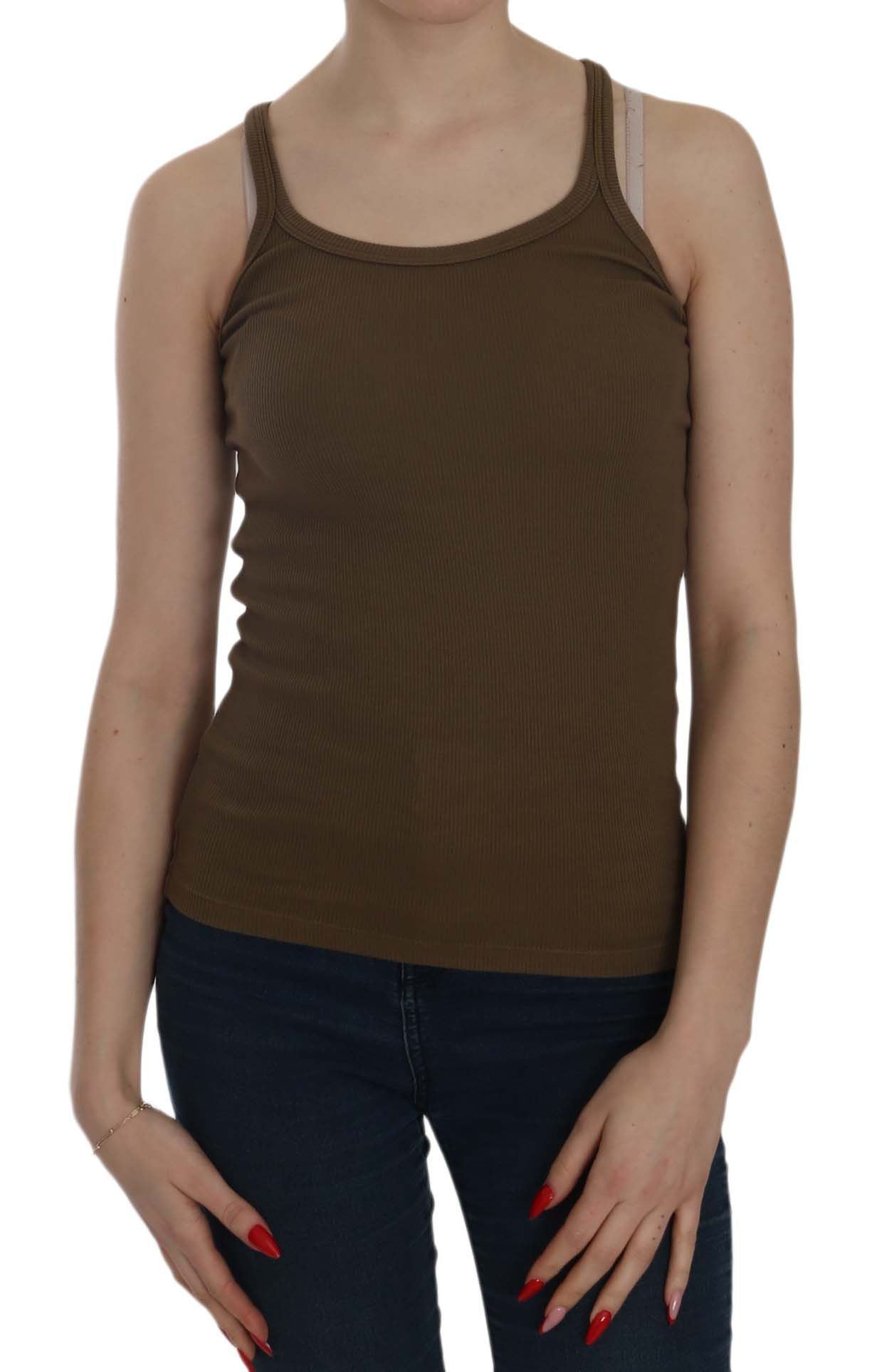 Elegant Sleeveless Spaghetti Strap Blouse - ventzia